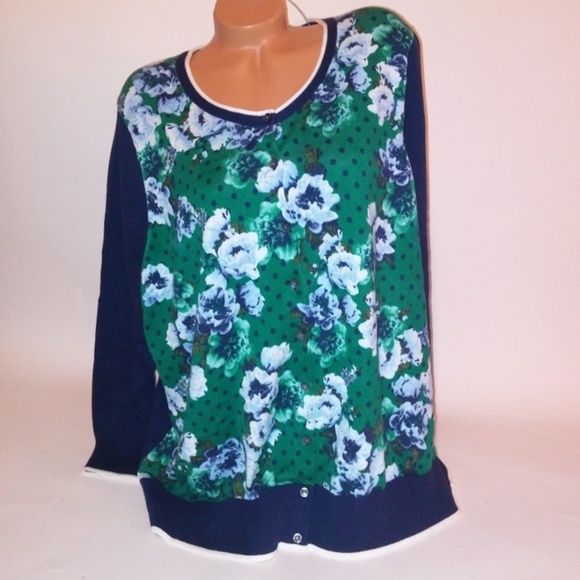 Lands End Cardigan Sweater - Picture 1 of 6